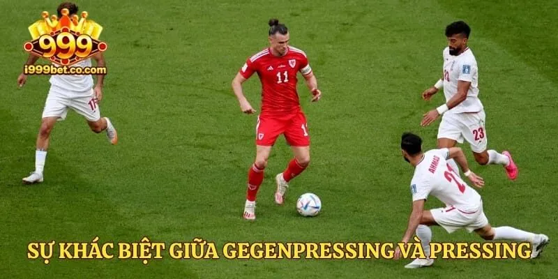 Sự khác biệt giữa Gegenpressing và lối chơi pressing 